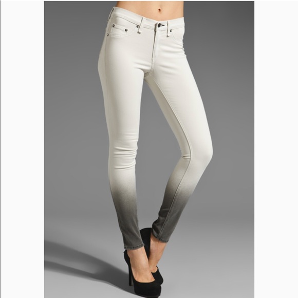rag & bone Pants - Rag & Bone Legging On winter white ombré size 31